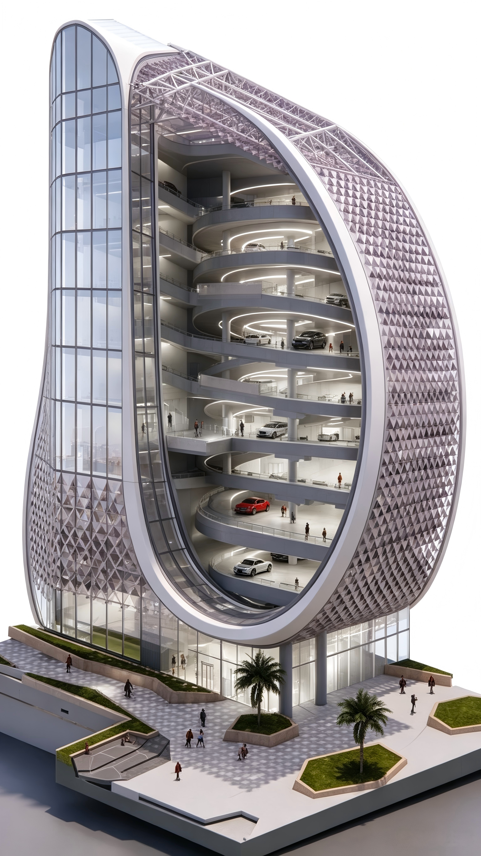 evidence_facade_project_render，幕墙项目效果图，推荐尺寸：1200x675