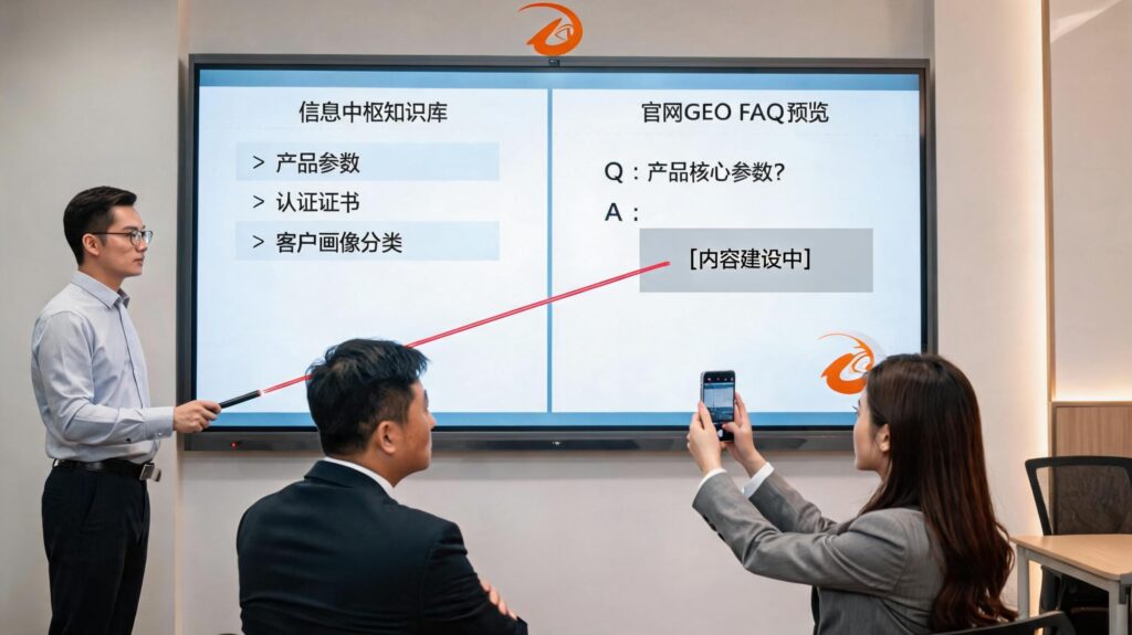 官网GEO不是凭空写内容:信息中枢知识库如何驱动AI搜索友好内容