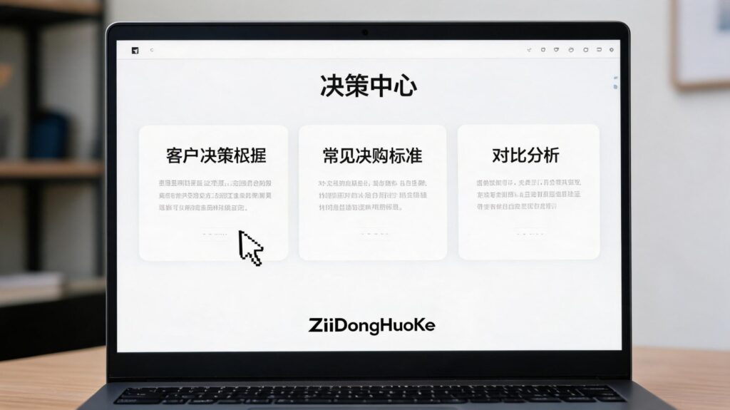 官网GEO决策中心上线：老板已确认，内容结构可被AI搜索理解